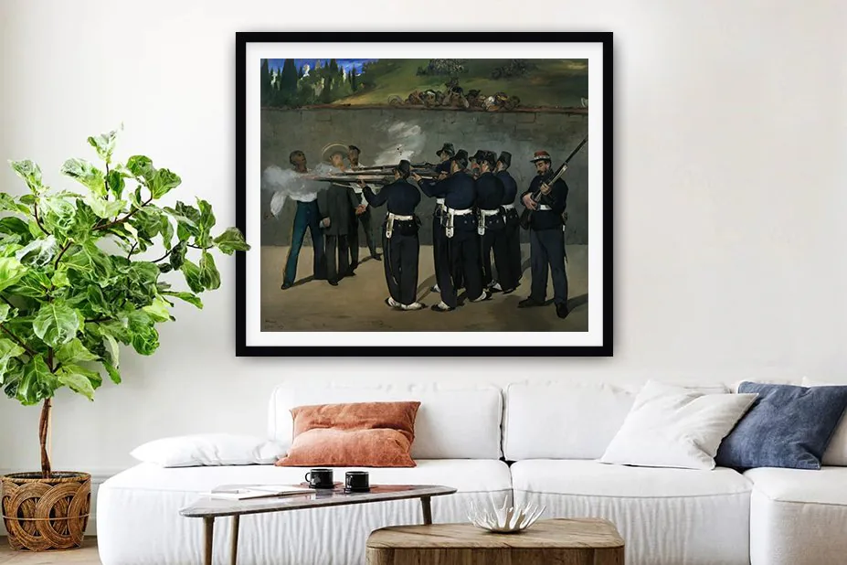 Emperor Maximilian Execution by Manet