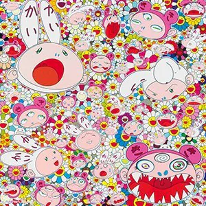 Takashi Murakami canvas prints - contemporary Japanese pop wall art