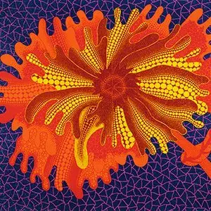 Yayoi Kusama canvas prints - polka dot infinity wall art